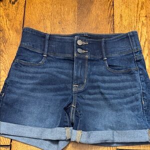 Apt. 9 Women's Dark Blue Jean Shorts
